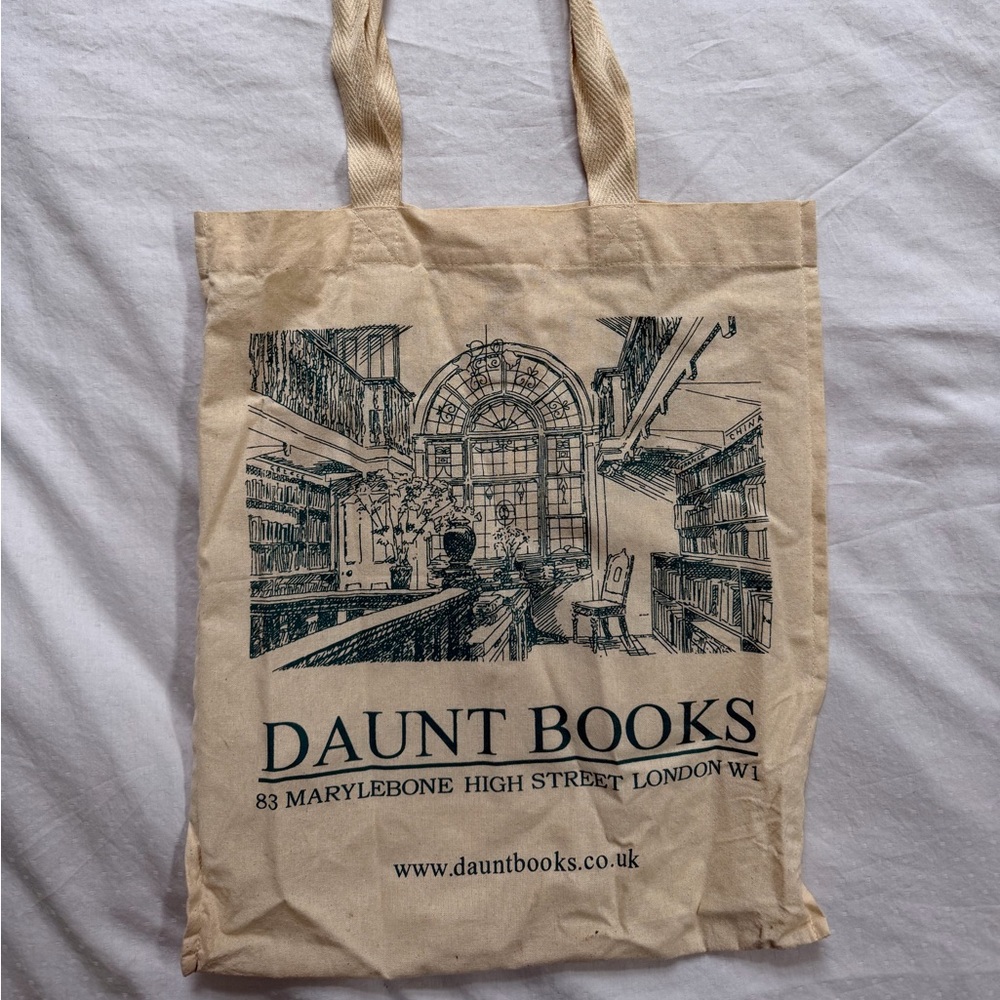 Daunt Books Canvas Tote Bag